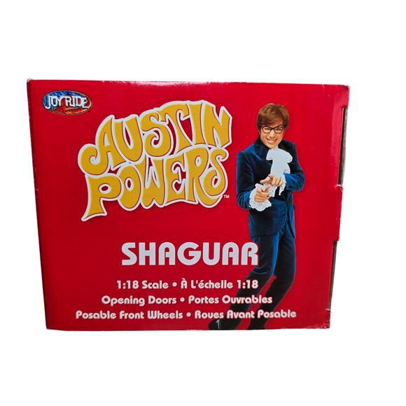 Joy Ride Austin Powers Shaguar 1967 Jaguar 1:18 Die-Cast Model - Brand New - Picture 6 of 8